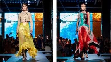 70年代復(fù)古風(fēng)，DVF 2018春夏紐約時裝秀