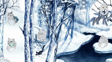 寶詩(shī)龍BOUCHERON動(dòng)物珠寶系列：極地之光，雪國(guó)神話