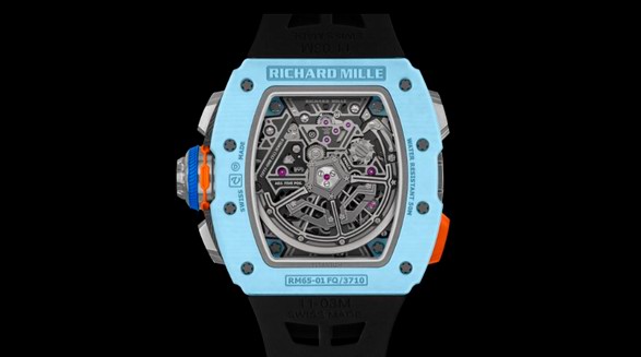 機械與色彩交織成趣 RICHARD MILLE理查米爾推出新款RM 65-01