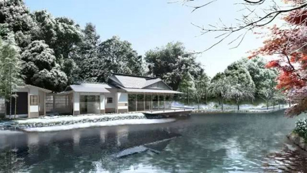 京都四季酒店，12世紀(jì)池庭內(nèi)的現(xiàn)代綠洲