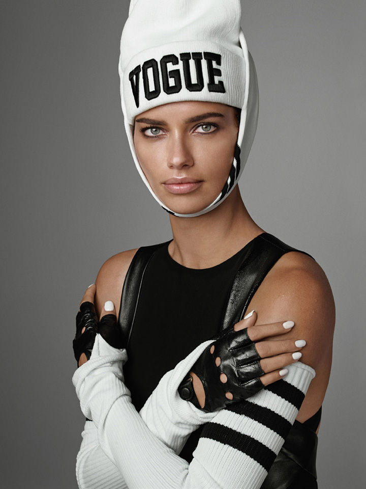 Adriana Lima《Vogue》意大利版2014年6月號