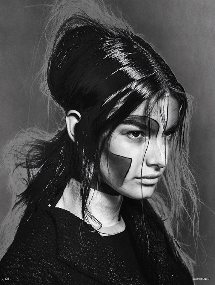 Ophelie Guillermand《Vogue》德國版2014年7月號
