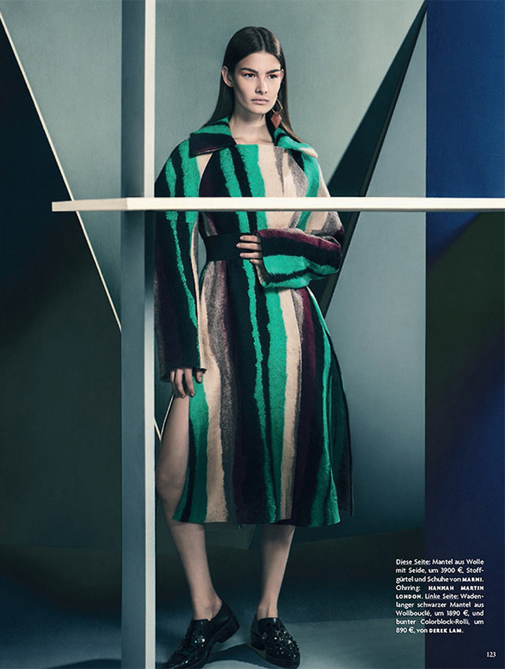 Ophelie Guillermand《Vogue》德國版2014年7月號