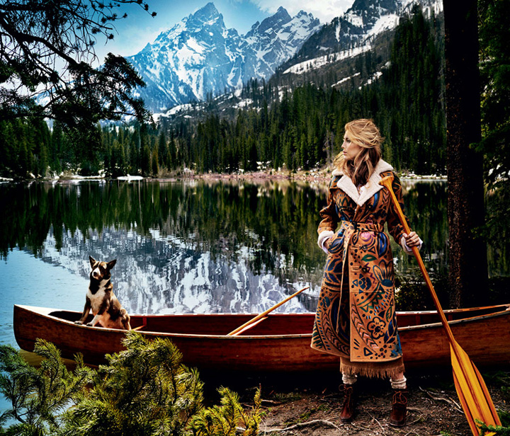 Blake Lively《Vogue》美國版2014年8月號(hào)