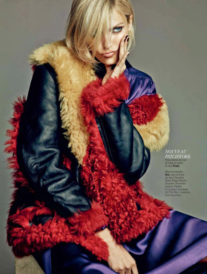 Anja Rubik《L’express Styles》2014年9月號(hào)