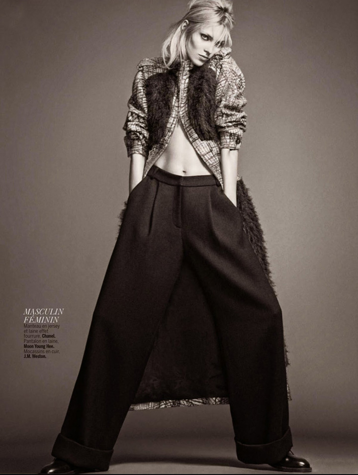 Anja Rubik《L’express Styles》2014年9月號(hào)