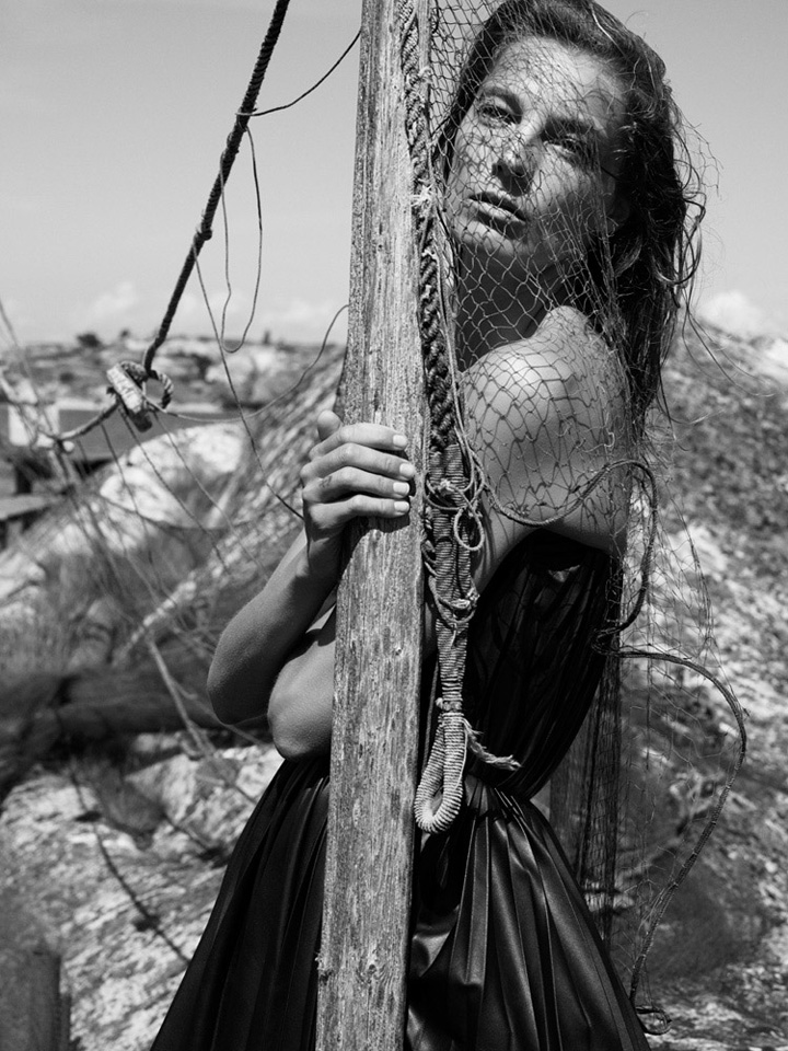 Daria Werbowy《Interview》雜志2014年9月號(hào)