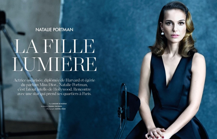 Natalie Portman《Elle》法國版2015年1月號(hào)