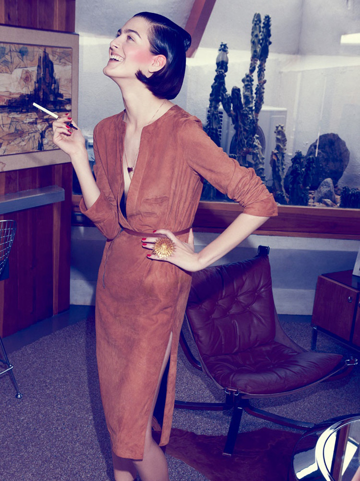Athena Wilson《Harper’s Bazaar》德國版2015年3月號(hào)