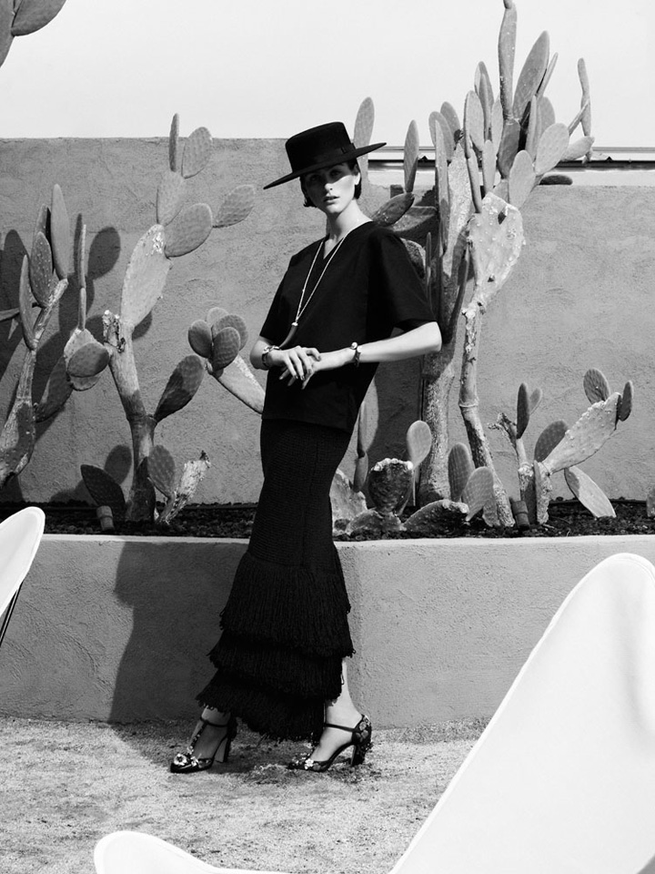 Athena Wilson《Harper’s Bazaar》德國版2015年3月號(hào)