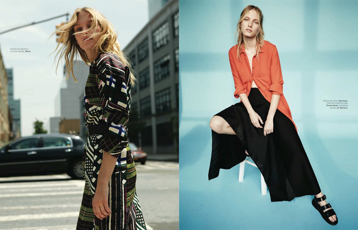 Marique Schimmel《L’Officiel》雜志2015年7/8月號(hào)