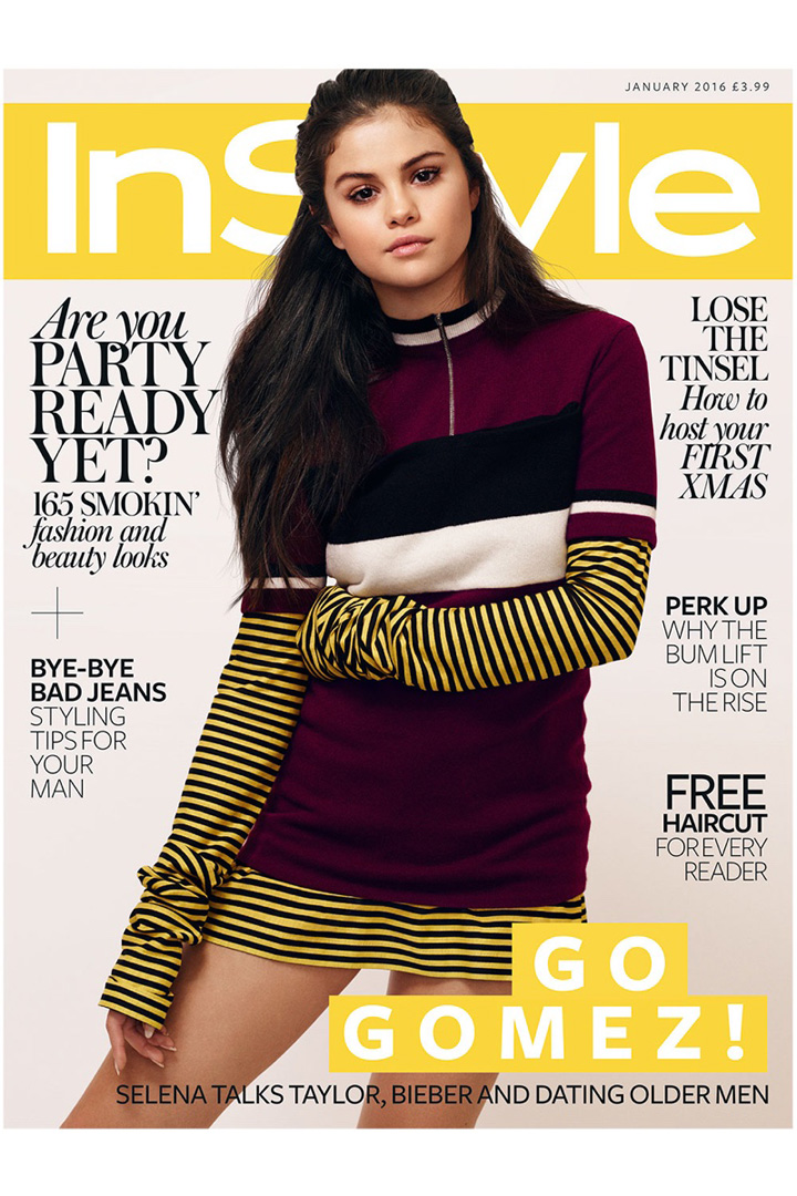 Selena Gomez《InStyle》英國(guó)版2016年1月號(hào)