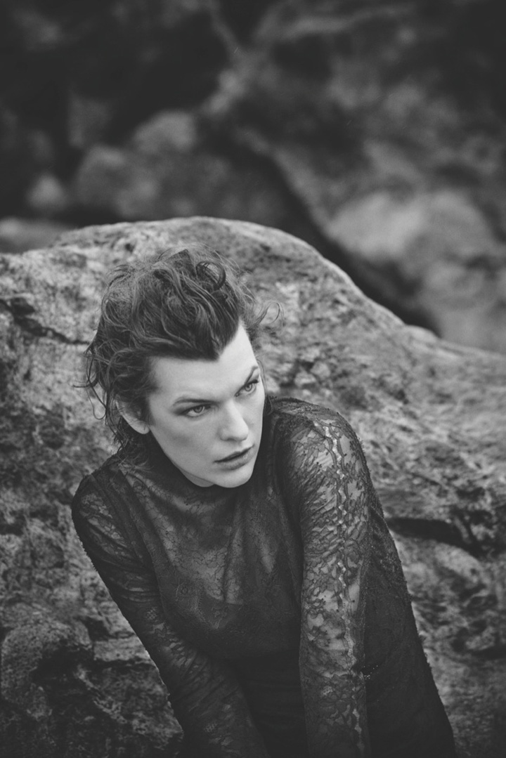 Milla Jovovich《Harper’s Bazaar》西班牙版2016年3月號