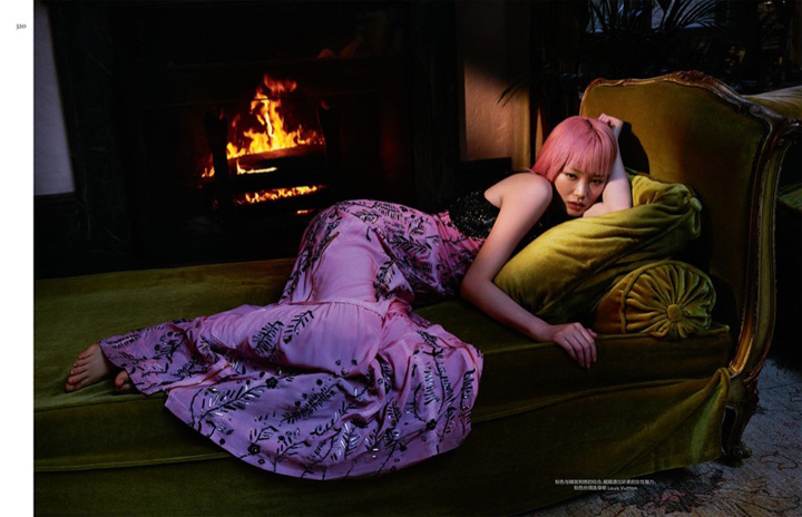 Fernanda Ly《Vogue》中國(guó)版2016年3月號(hào)