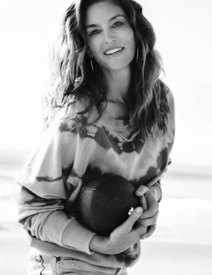 Cindy Crawford《Vogue》法國版2016年4月號(hào)