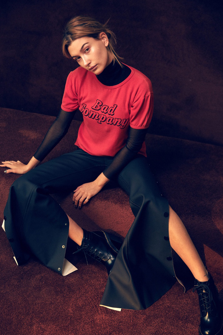 Hailey Baldwin《V》雜志2016年6月號