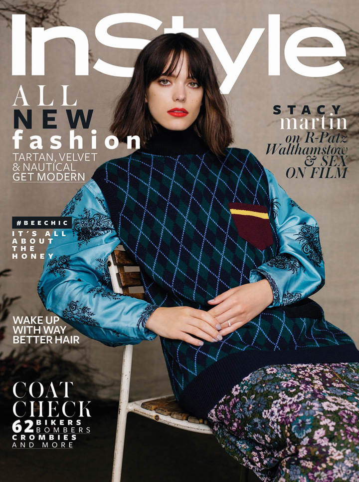 Stacy Martin《InStyle》英國(guó)版2016年9月號(hào)