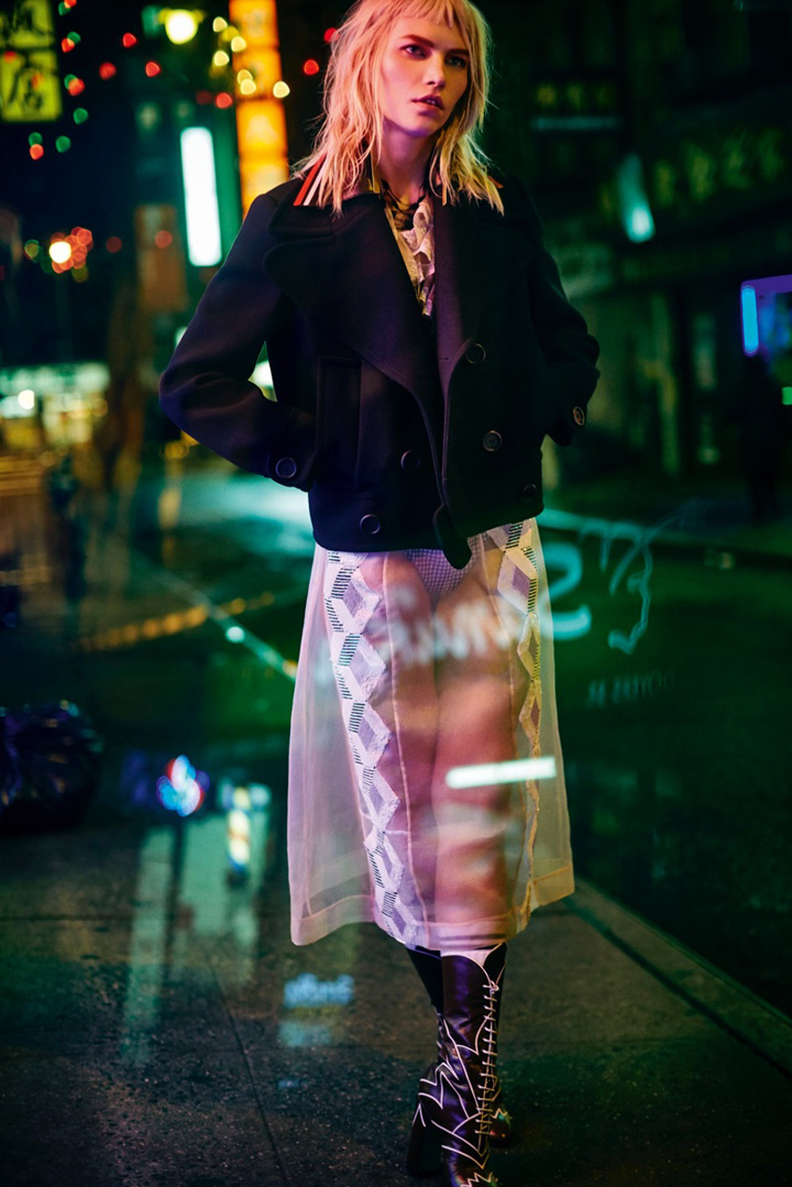 Aline Weber《Elle》俄羅斯版2016年2月號