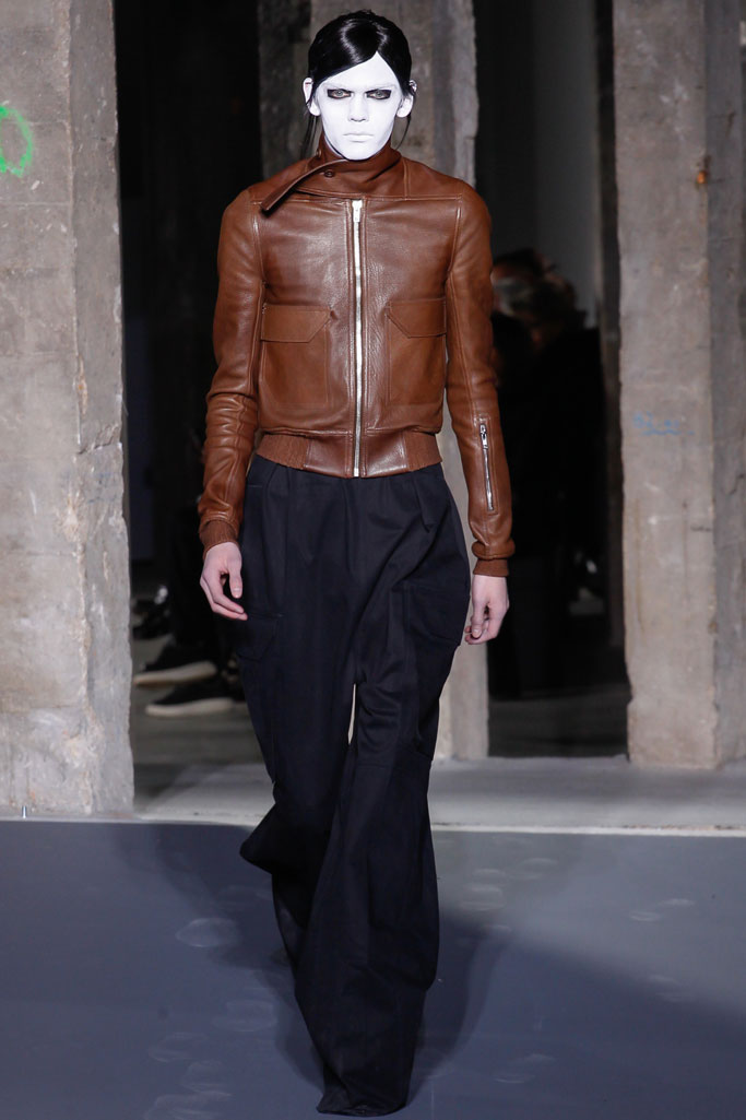 Rick Owens 2016秋冬男裝流行發(fā)布