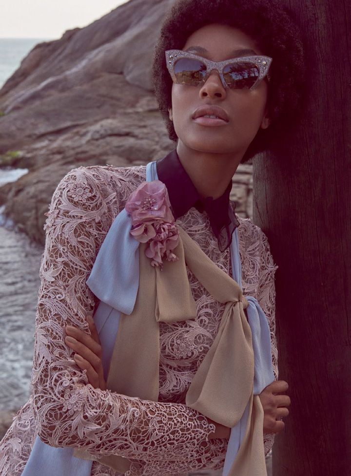 Jourdan Dunn《Vogue》巴西版2016年2月號(hào)