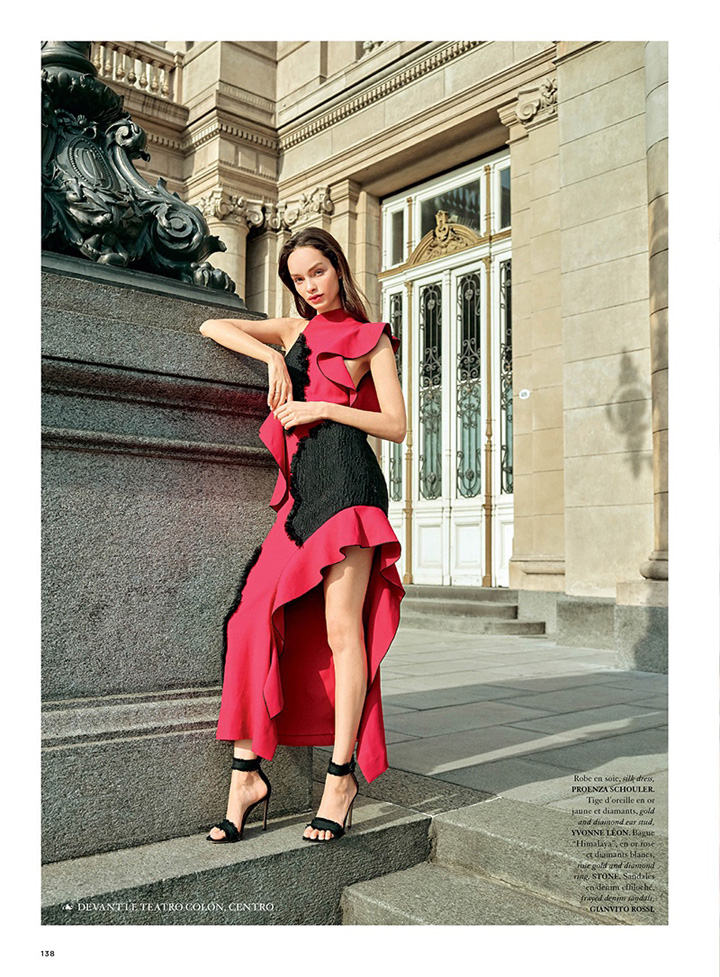 Luma Grothe《Air France Madame》2016年2月號(hào)