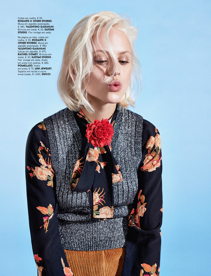 Laura Mayerhofer《Vogue》葡萄牙版2016年3月號(hào)