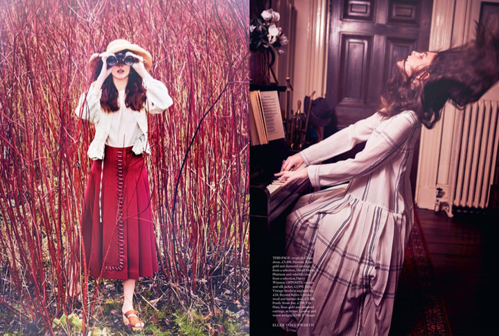Vittoria Cerreti《Harper's Bazaar》英國版2016年4月號(hào)