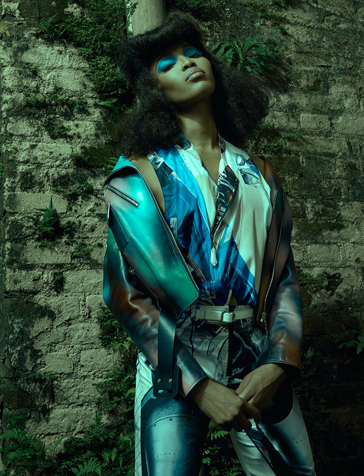 Naomi Campbell《Vogue》巴西版2016年5月號(hào)
