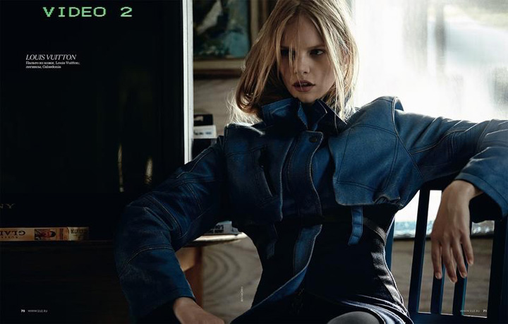 Marloes Horst《Elle》俄羅斯版2016年8月號(hào)
