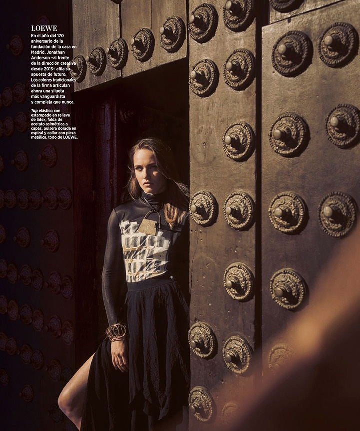 Karmen Pedaru《Harper's Bazaar》西班牙版2016年8月號(hào)