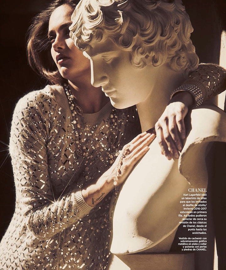 Karmen Pedaru《Harper's Bazaar》西班牙版2016年8月號(hào)