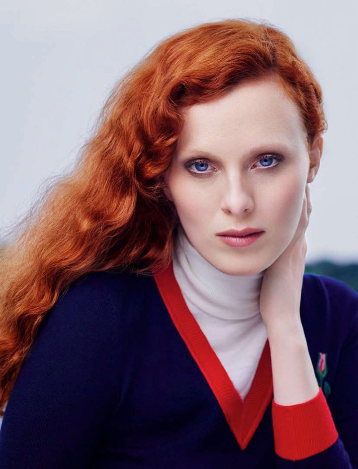Karen Elson《Harper's Bazaar》俄羅斯版2016年8月號
