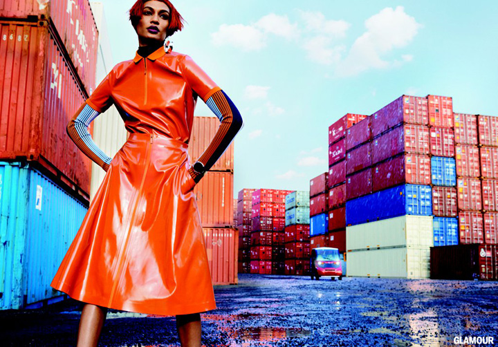 Joan Smalls《Glamour》美國(guó)版2016年10月號(hào)