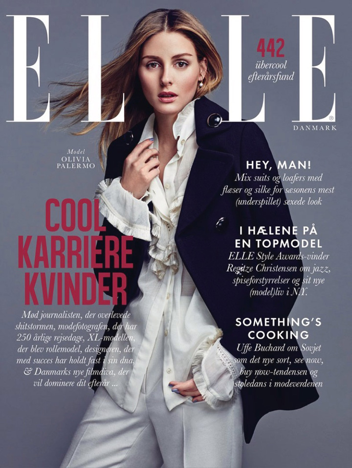 Olivia Palermo《Elle》丹麥版2016年9月號(hào)