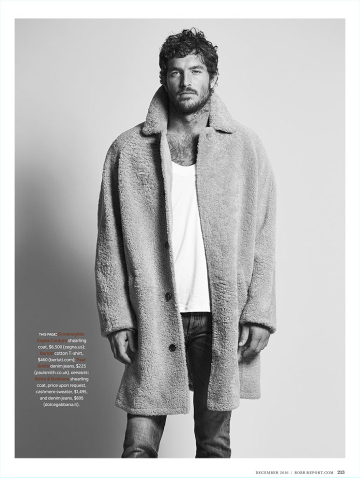Justice Joslin《Robb Report》美國版2016年12月號