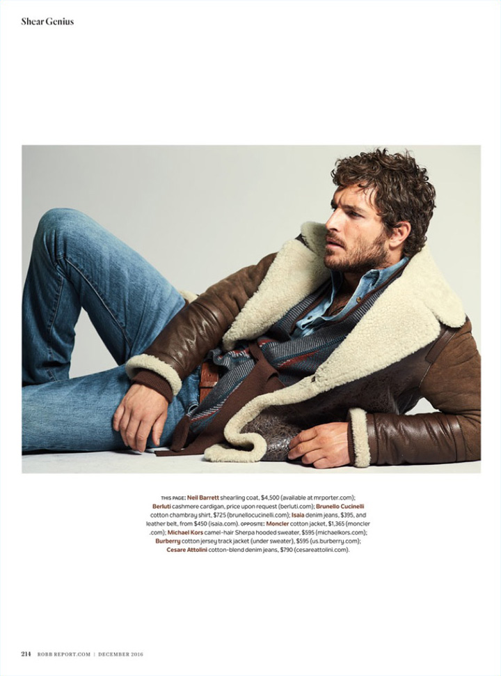 Justice Joslin《Robb Report》美國版2016年12月號