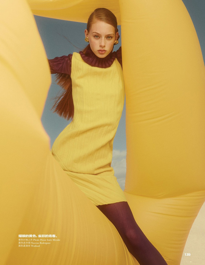 Lauren de Graaf《Vogue ME》中國班2016年12月號(hào)