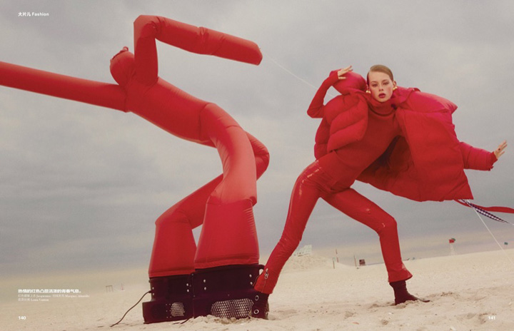 Lauren de Graaf《Vogue ME》中國班2016年12月號(hào)