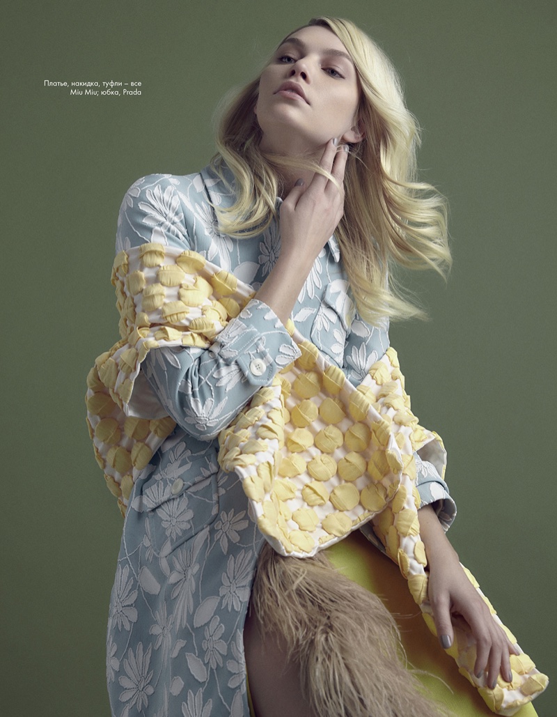 Aline Weber《Elle》哈薩克版2017年2月號