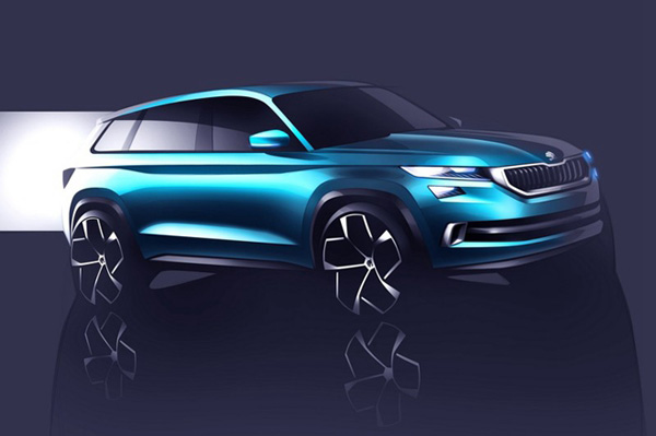斯柯達(dá)VisionS概念車(chē)將亮相日內(nèi)瓦車(chē)展