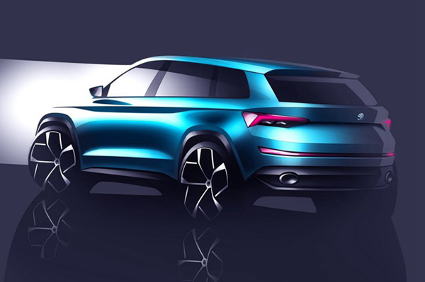 斯柯達(dá)VisionS概念車(chē)將亮相日內(nèi)瓦車(chē)展