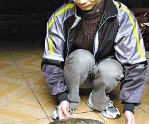 萬綠湖旅游風(fēng)景區(qū)發(fā)現(xiàn)百歲甲魚，重達18斤