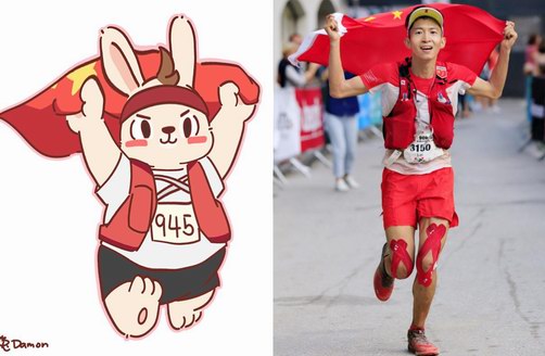 一只少女系呆毛兔，背后藏著個野獸運動達(dá)人
