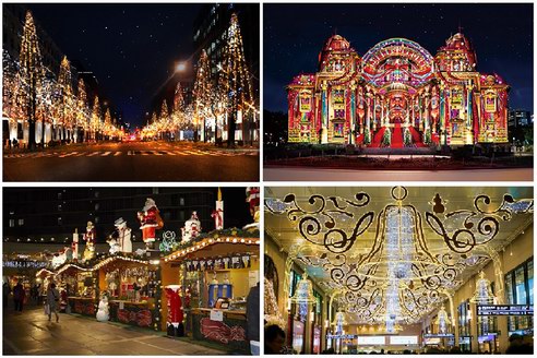 在旅游購物勝地，大阪梅田阪急百貨店感受日本圣誕節(jié)！迎接2020新年！