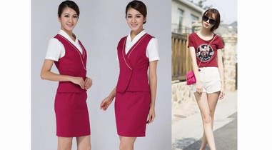 酒紅色的衣服該怎樣搭配才好看？空姐的標(biāo)準(zhǔn)制服就是示范
