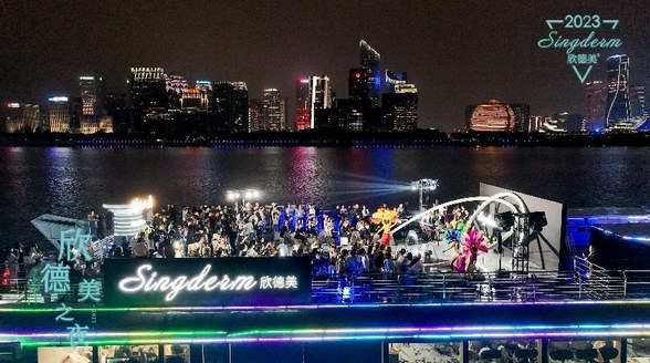引爆杭城，霸屏世界級(jí)地標(biāo)！欣德美之夜圓滿收官，領(lǐng)啟未來