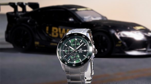 競速飛馳，賦色新生！卡西歐EDIFICE EFR-526D系列演繹賽道光影