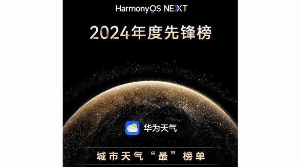 華為天氣年度榜單：趣味揭曉2024年中國城市天氣特征