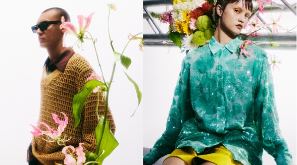 URBAN REVIVO發(fā)布2025「拂花若夢」春季形象大片，再現(xiàn)超現(xiàn)實主義美學啟蒙