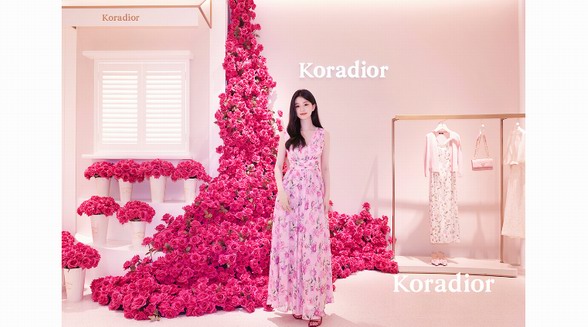 喬欣浪漫空降廈門！Koradior珂萊蒂爾417裙裝季迎來玫瑰盛放時刻